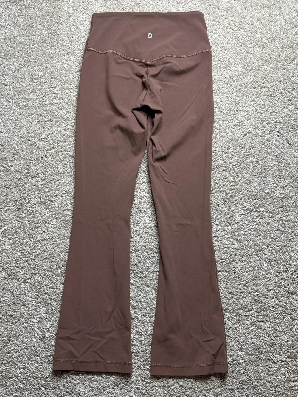 lululemon athletica Brown Mini Flare Leggings